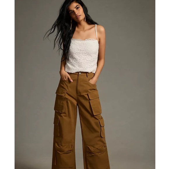 ANTHROPOLOGIE: White Lace Tank - Picture 3 of 3